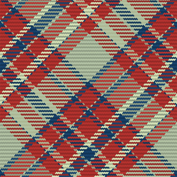 Saumaton skottilaisen tartaanin ruutukuvio. Toistuva tausta tarkista kankaan rakenne. Tasainen vektoritausta raidallisesta tekstiilipainosta. - Vektori, kuva
