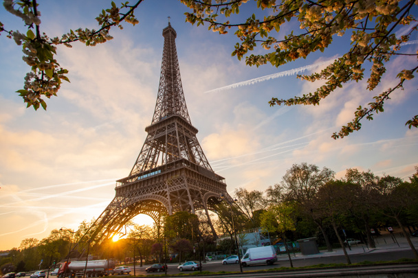 Torre Eiffel in primavera a Parigi, Francia
 - Foto, immagini
