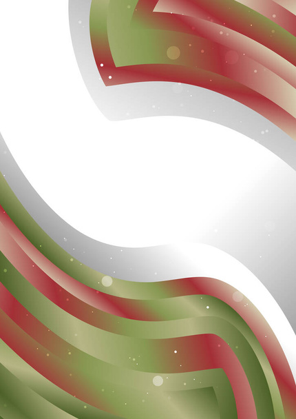 яркий градиентный абстрактный фон с волнистыми линиями, цветовой шаблон с текстурой движения  - Вектор,изображение