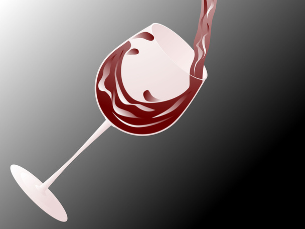 赤ワイン - ベクター画像