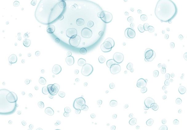 Капли воды или пузырьки воды фон. Подходит для использования в качестве обоев или постера - Фото, изображение
