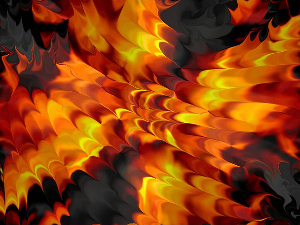 A fire image with complex patterns that draws the viewer in. Great as a background for media projects that need something unique. - Photo, Image