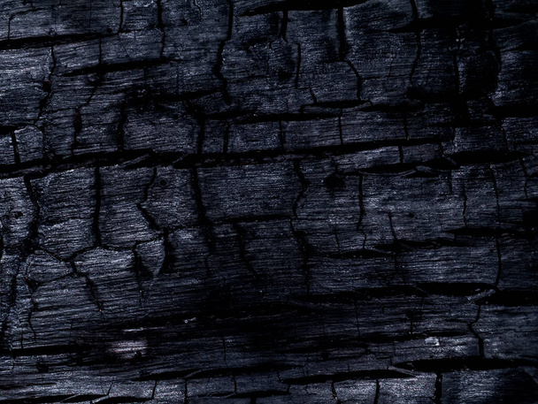 Close up of charcoal texture background. (Un-focus image) - Foto, Imagem