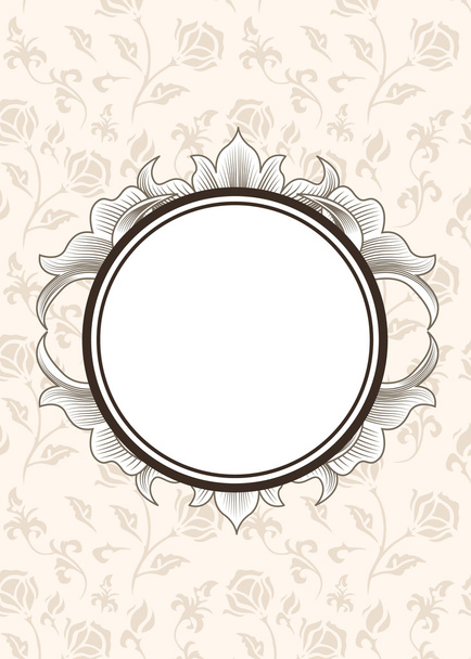 Wedding Frame - Vector, afbeelding