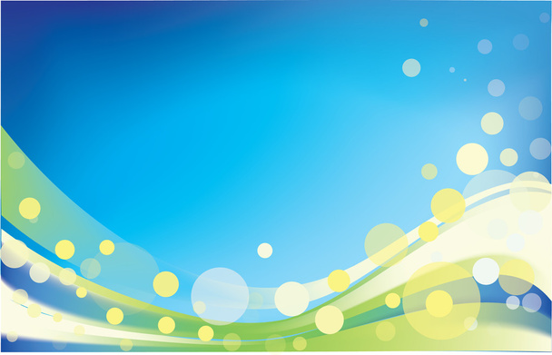 Abstract blue background - Vector, afbeelding