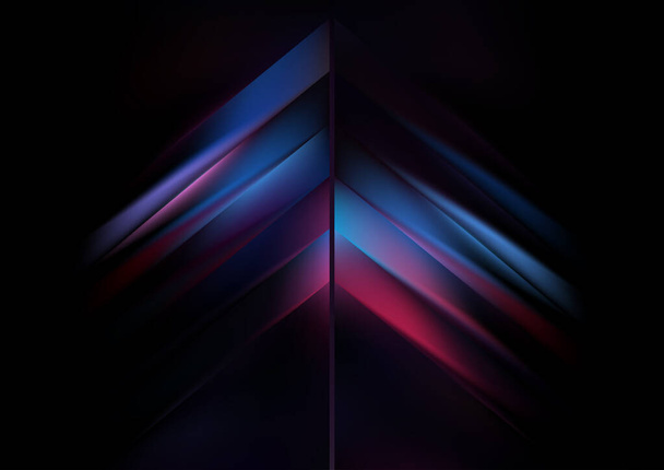 абстрактный фон с размытым стеклянным эффектом, шаблон с текстурой движения, светящийся размытый узор случайным образом на цветном фоне - Вектор,изображение