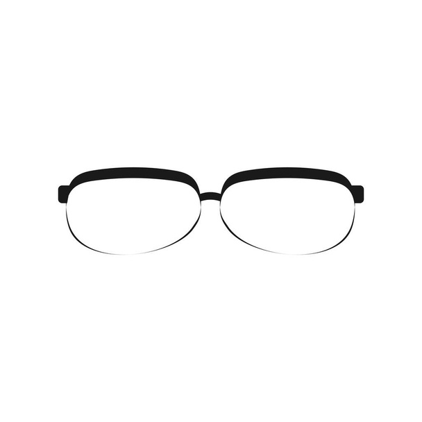 szemüveg logo stock vektor sablon - Vektor, kép