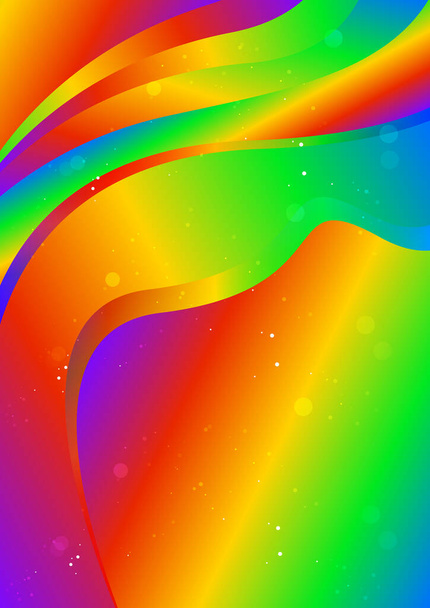 bright gradient abstract background, template with motion texture  - Vector, Image