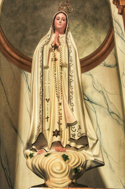 Beautiful Fatima Virgin in Lisbon church - Photo, Image