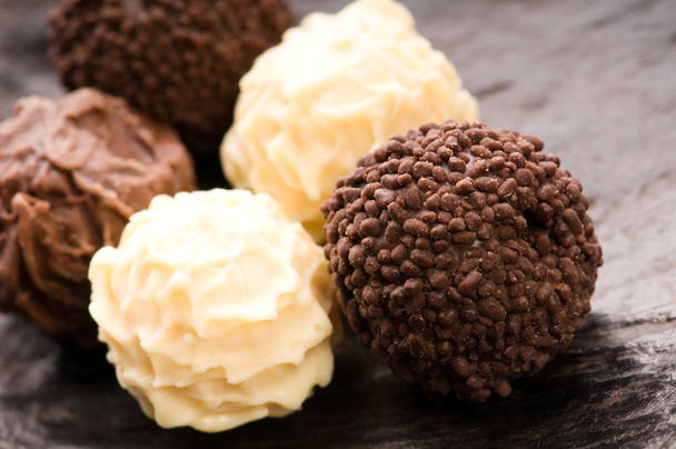Chocolate truffles assortment - Photo, Image