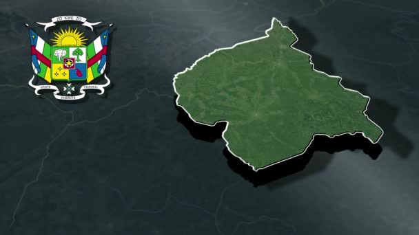 Prefektury Republiki Środkowoafrykańskiej - Materiał filmowy, wideo