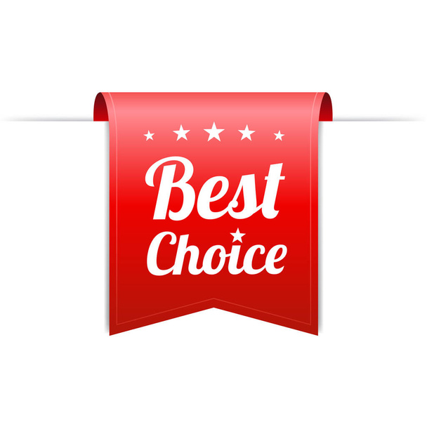 Best Choice Red Label - Vector, Image