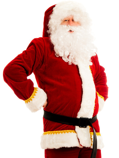 Santa Claus isolated over white - Foto, Imagen