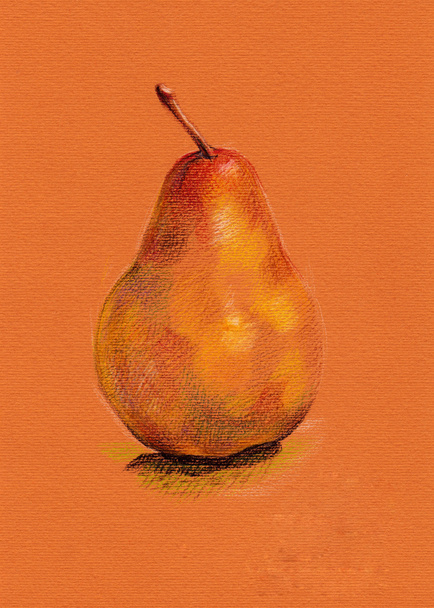 Gele peren - Foto, afbeelding