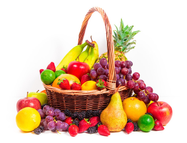 Variedade de frutas frescas
 - Foto, Imagem