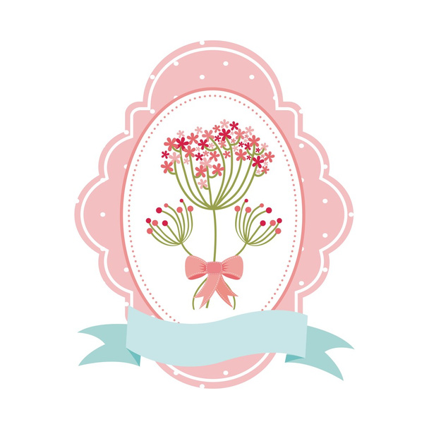 květiny design - Vektor, obrázek