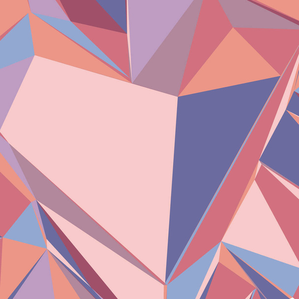 Abstract background with colorful triangles for magazines, booklets or mobile phone lock screen - Vektori, kuva