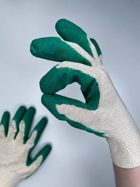 Working garden gloves for repair and household - Photo, Image
