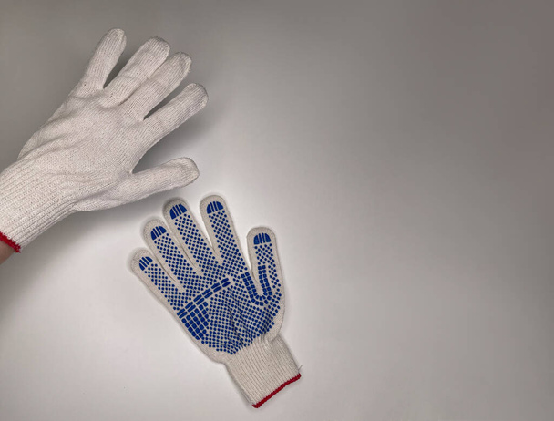 Pracovní zahradní rukavice pro opravy a domácnost - Fotografie, Obrázek