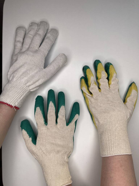 Working garden gloves for repair and household - Photo, Image
