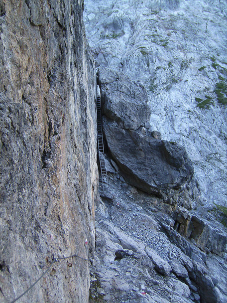 Konigsjodler via ferrata à Berchtesgaden Alpes, Autriche - Photo, image