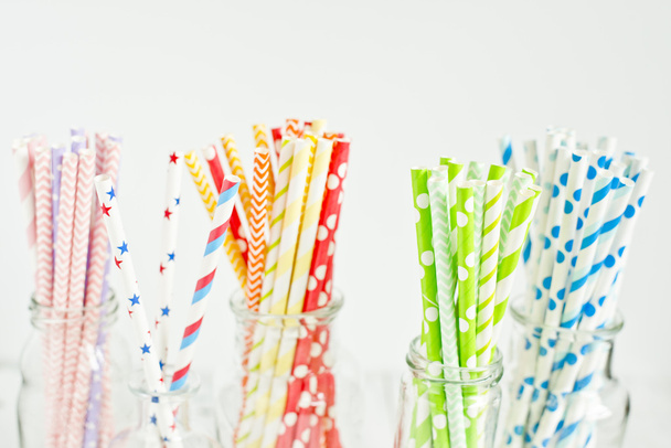 Paper straws - Foto, Imagem