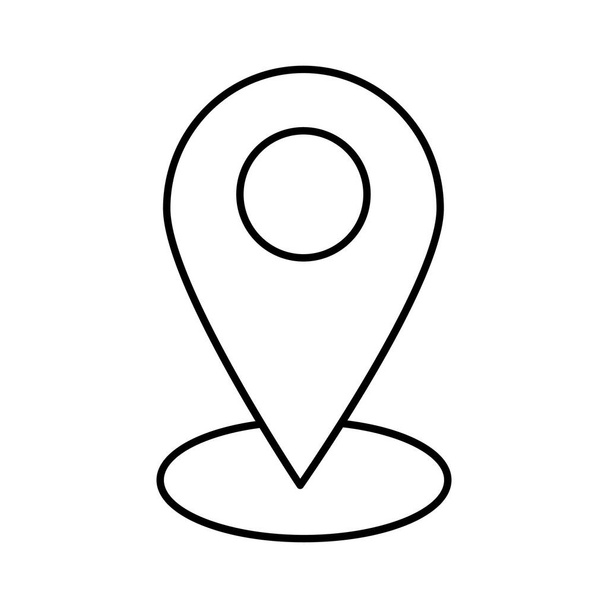 Ikona wektora GPS, która może łatwo modyfikować lub edytować - Wektor, obraz