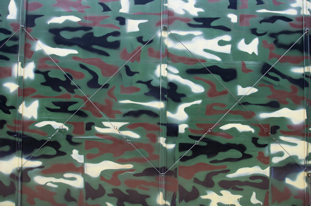 camouflage tent achtergrond - Foto, afbeelding