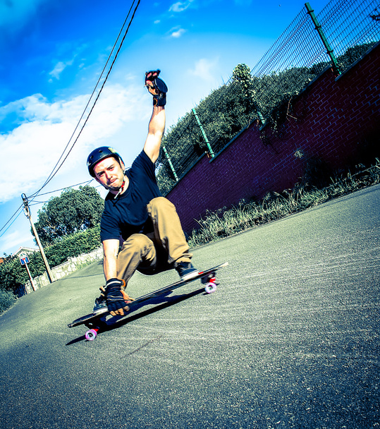Skateboarder - Zdjęcie, obraz