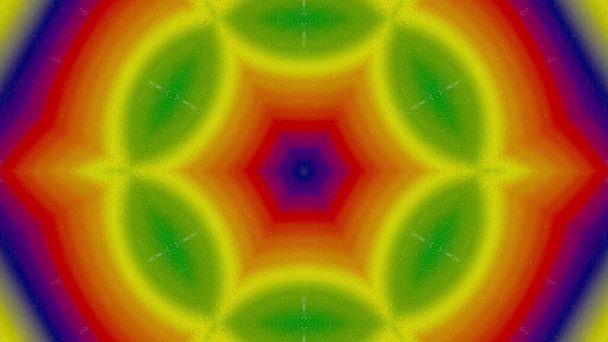 Caleidoscopio estrella borrosa fondo abstracto. - Foto, Imagen