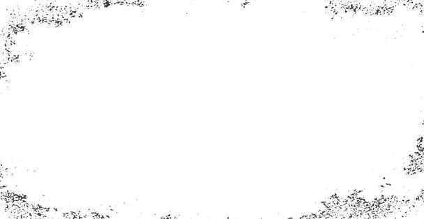 Fundo grunge preto e branco, textura realista - ilustração vetorial - Vetor, Imagem