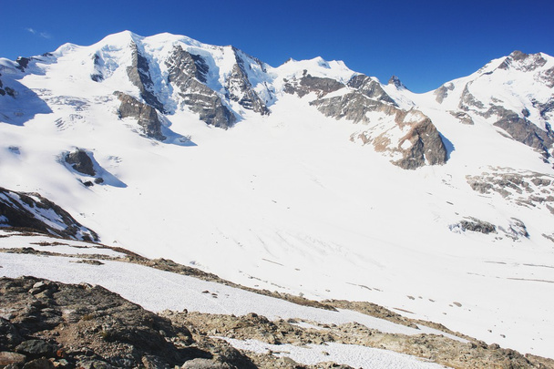 Ледник в швейцарских Альпах
 - Фото, изображение