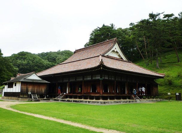 Τουριστικά αξιοθέατα στην Ιαπωνία / Ιστορικές εκπαιδευτικές εγκαταστάσεις "Shizutani-Gakko" / Okayama-ken Bizen-city - Φωτογραφία, εικόνα