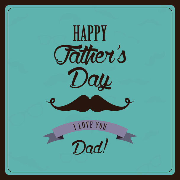 Father's Day - Vector, Image
