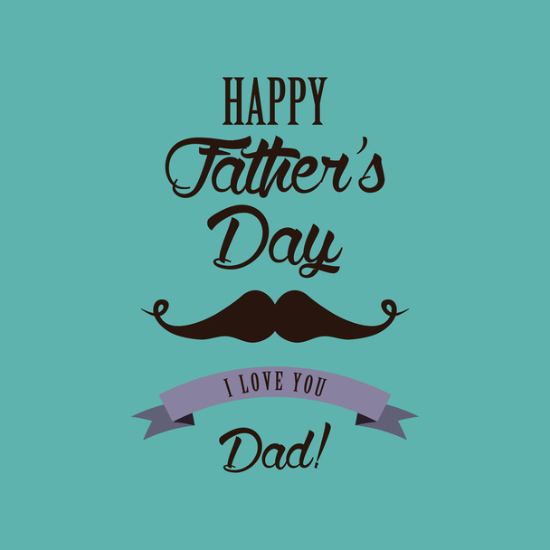 Father's Day - Διάνυσμα, εικόνα