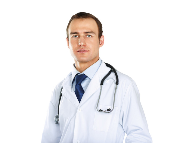 Young doctor with stethoscope - Foto, imagen