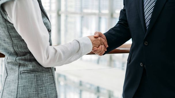 Unrecognizable business people shaking hands - Photo, Image