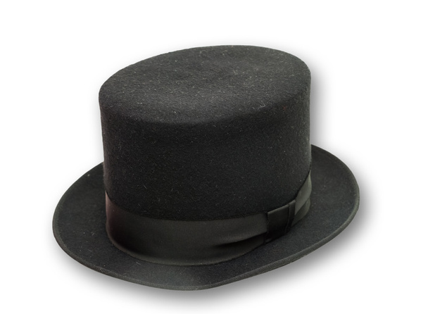 zwarte hoed - Foto, afbeelding