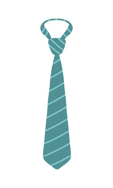 Gestreifte Krawatte - Vektor, Bild