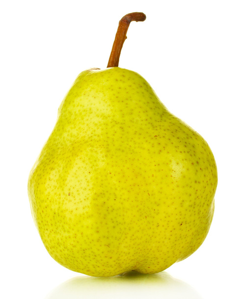 Ripe pear isolated on white - Fotografie, Obrázek