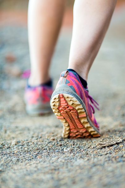 Walking or running legs, adventure and exercising - Fotó, kép