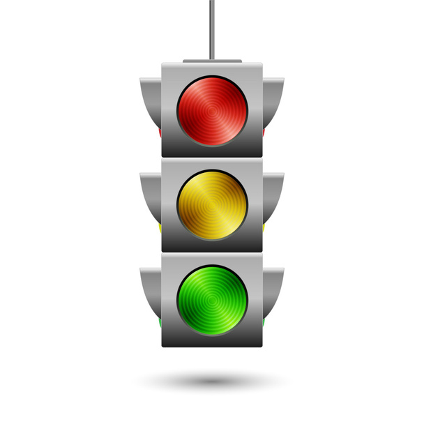 Traffic Light - Vector, Image