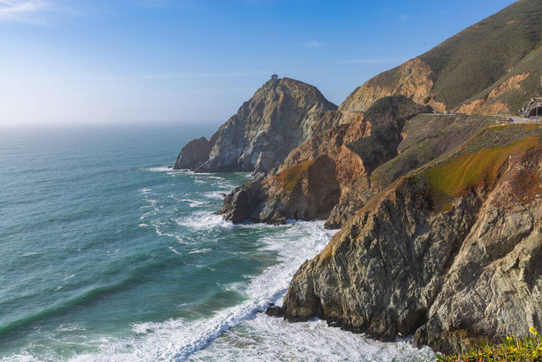 北カリフォルニアの美しい太平洋の海岸線 - 写真・画像