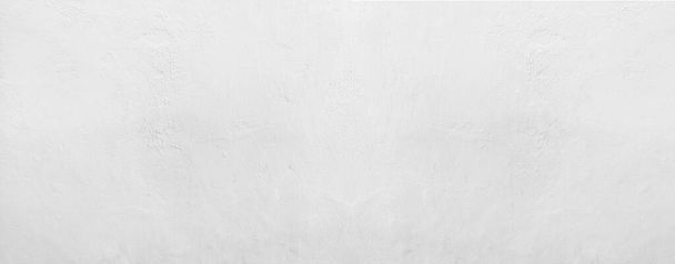 weiße Farbe Wand Textur Material Hintergrund Papier Kunst Karte Licht Raum abstrakt Hintergrund Banner leer und sauber klar für Rahmen oder Rand grau Farbverlauf Design Dekoration Bord, Loft-Stil - Foto, Bild