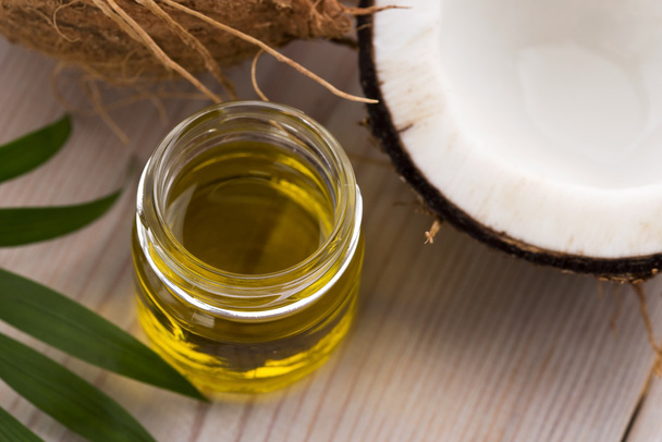 Coconut and coconut oil  - Photo, Image