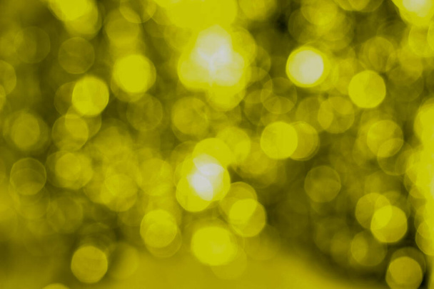 Абстрактный шестиугольный боке-фон с красивым желтым цветом - Фото, изображение