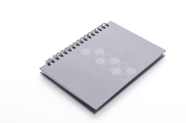 Notebook isolated on white - Photo, Image