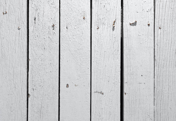 old white wooden wall - Foto, Bild