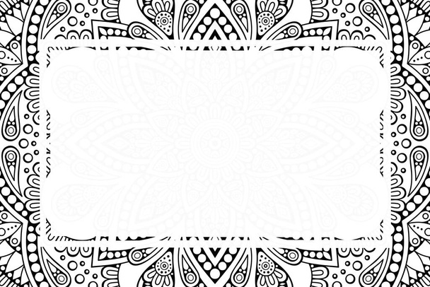 Ornament beautiful background Geometric circle element made in vector - ベクター画像