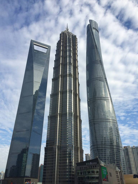 modern skyscrapers in the city - 写真・画像
